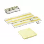 Kärcher 2.863-346.0 - Bodentuch - Biały - żółty - fabric - Kärcher SC 2 Deluxe - SC 2 EasyFix - SC 3 EasyFix - SC 4 Deluxe - SC 4 EasyFix - SC 4 EasyFix - Iron SC... - 345 mm - 11