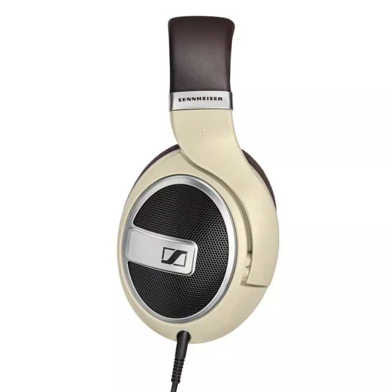 Słuchawki Sennheiser HD 599 — przewodowe wokółuszne, 50 Ω, 12–38500 Hz, kabel 1,2 m, kość słoniowa