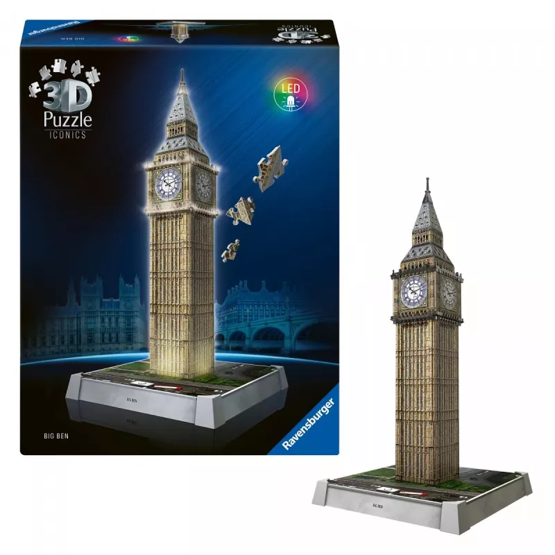 Puzzle 3D Big Ben Clock Tower London