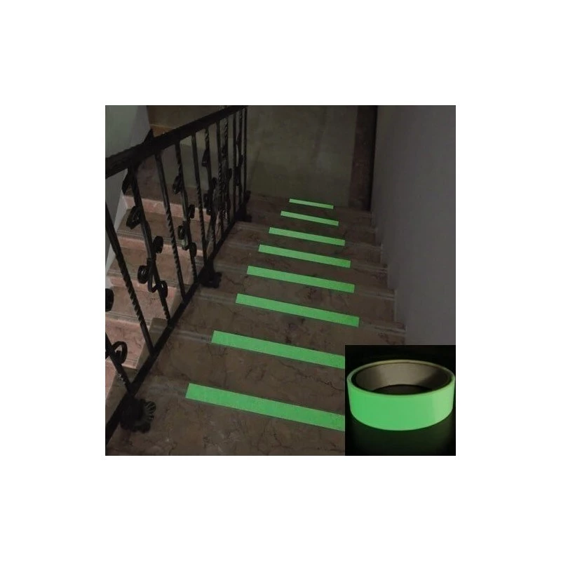 Fluorescencyjna taśma klejąca SUNDO 27080 — długość 2 m, szerokość 20 mm, jasny kolor