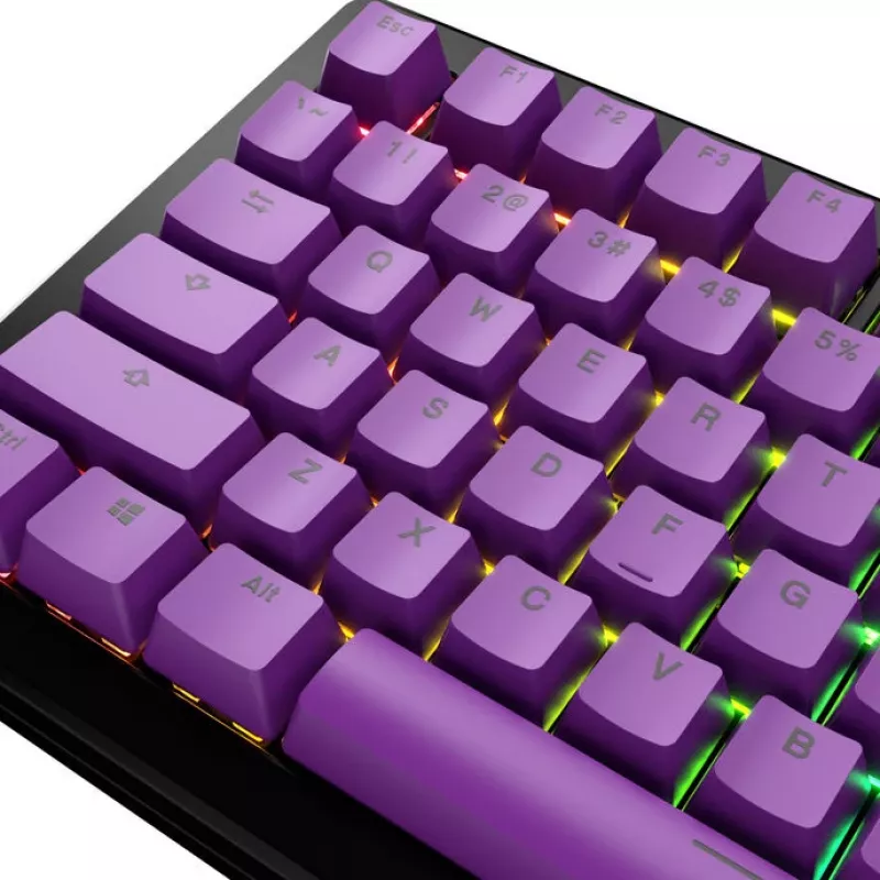 Zestaw keycaps GLORIOUS GPBT Basics ANSI Layout PBT, wytrzymałe PBT, układ ANSI