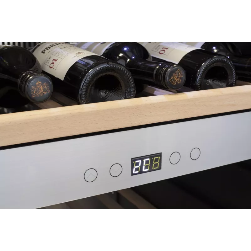 Chłodziarka do wina Caso WineChef Pro 40 sprężarkowa stal nierdzewna 40 butelek