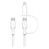 Kabel USB Belkin BoostCharge Pro 1,5 m USB C USB C/Lightning biały