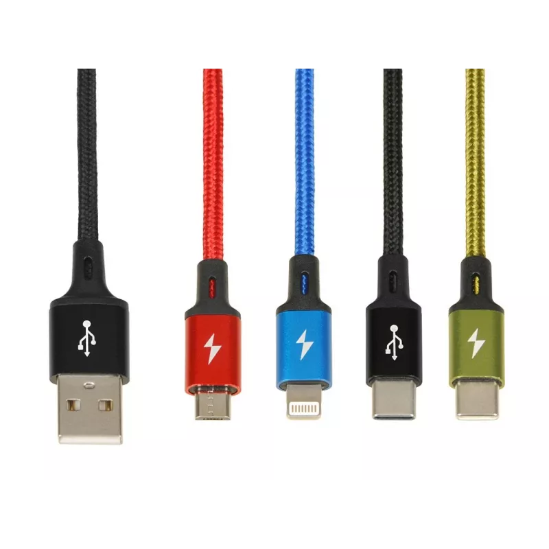 Universal 4 in 1 charging kabel I-BOX USB IKUM4W1