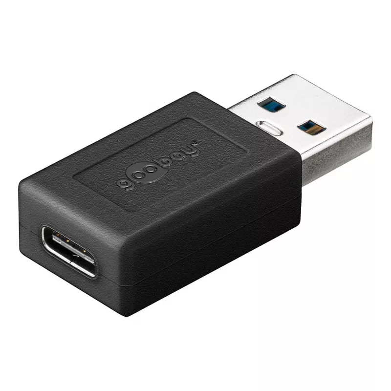 Goobay 45400 Adapter USB 3.2 Gen 1 Wtyk USB-A na Gniazdo USB-C Su