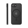 Ochronne etui MagSafe Crong do iPhone 16e — czarne, wytrzymała konstrukcja