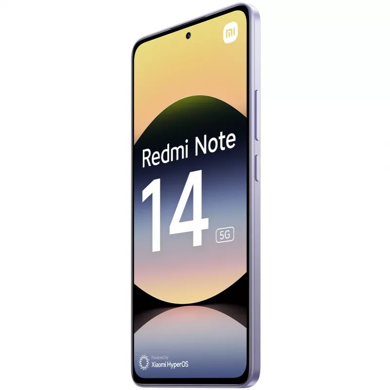 Smartfon Xiaomi Redmi Note 14 5G, 6,67 cala OLED, 8 GB RAM, 256 GB, Lawenda, 5110 mAh