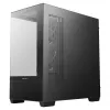 PC Midi Tower DeepCool CG380 3F — czarny, 235×437×451 mm, obsługuje wentylatory boczne 2x120 mm + tylny 1x120 mm, zasilacz na dole, dyski twarde 2,5 cala/3,5 cala