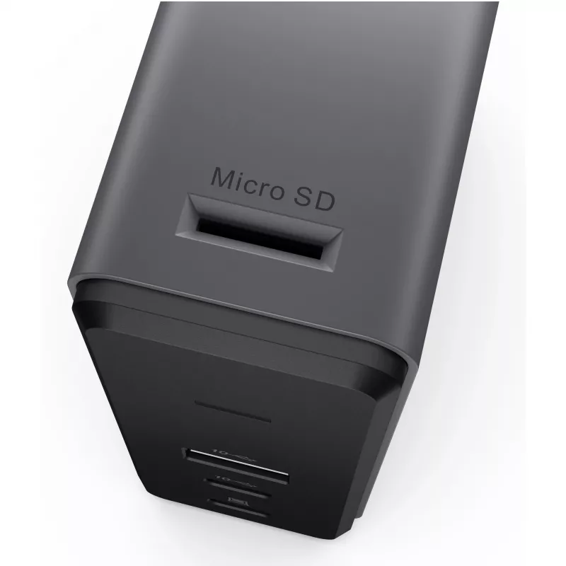Lenovo X9 Charging GaN Dock Przewodowy USB 3.2 Gen 2 (3.1 Gen 2) Type-C Szary
