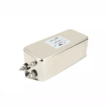 Akyga EN2080-12-S jednofazowy filtr EMI, 12 A, 120–250 V AC, 50/60 Hz, zaciski śrubowe M4
