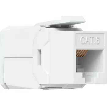 UBIQUITI Gniazdo Keystone CAT6, 12 szt. Beznarzędziowe gniazdo Keystone do zakończenia gniazda Ethernet CAT6 bez użycia narzędzia do przeciągania lub zaciskania