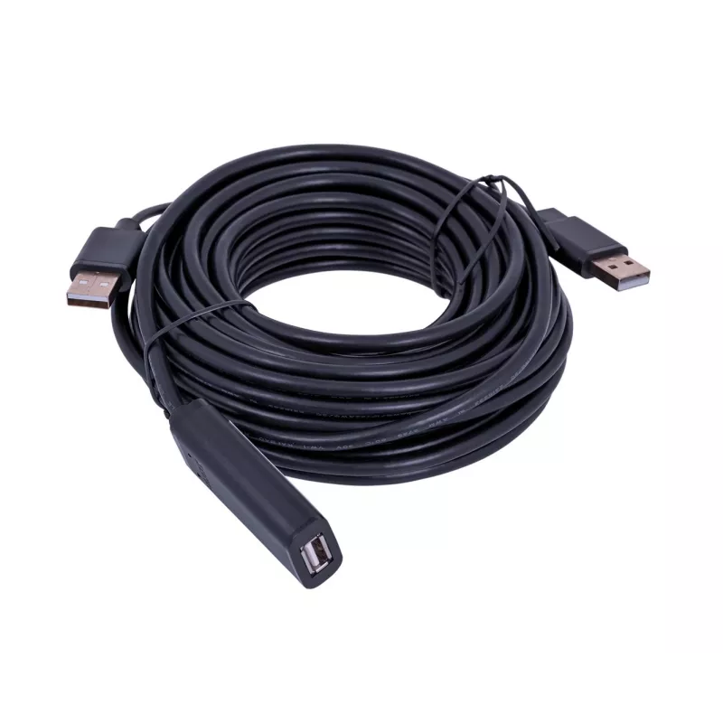 UNITEK Y-278 kabel USB USB 2.0 10 m 2 x USB A USB A Czarny