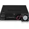 Ramka adaptera do wnęki napędu icy dock MB092VK-B na 2 szt. 6,3 cm U.2 / U.3 NVMe SSD do wnęki 3,5 cala (czarny)