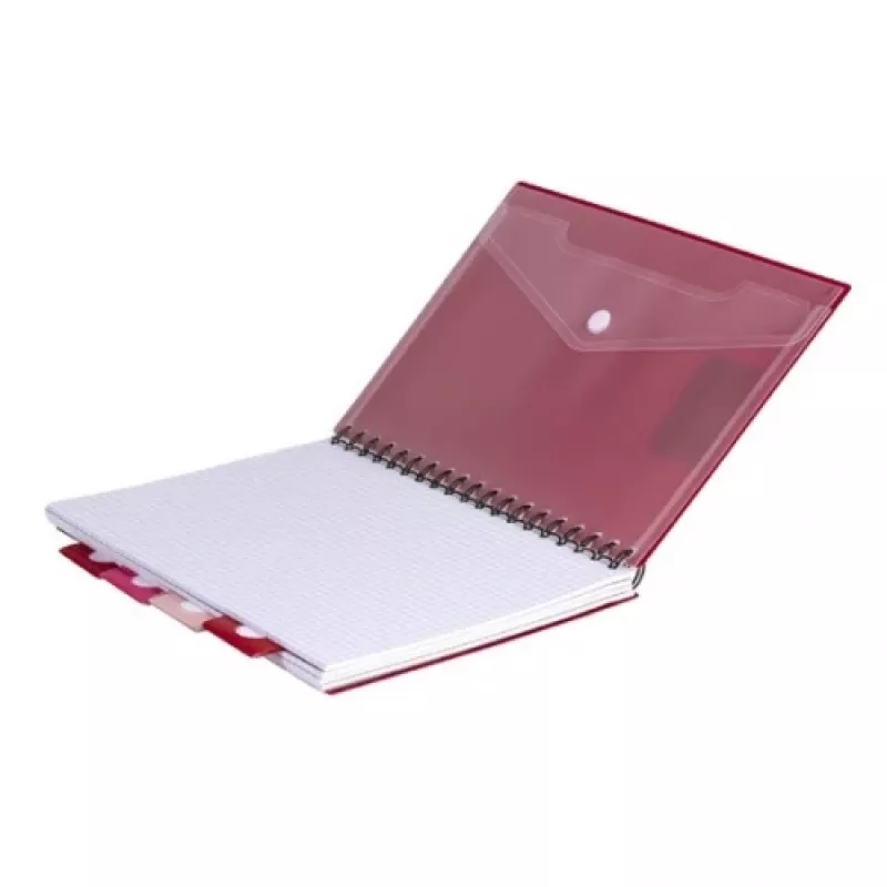 Spiral note book A5 Coolpack czerwony