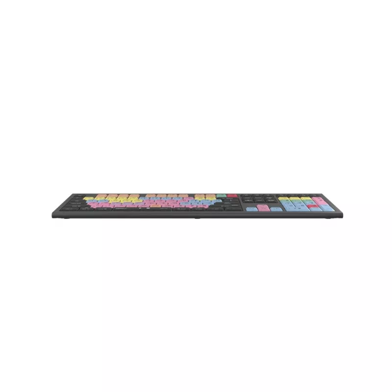 Logickeyboard ASTRA 2 klawiatura USB AZERTY angielska Czarna Pełnowymiarowa 104 klawisze