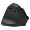 Ergonomiczna lewostronna mysz bezprzewodowa, Dual WL+BT, bateria