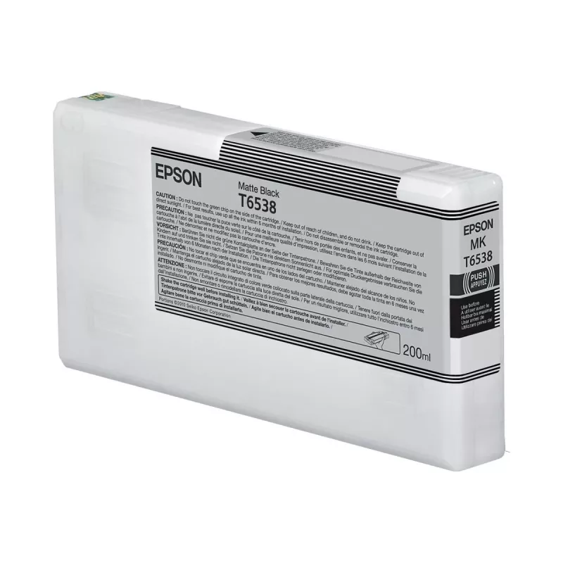 Wkład atramentowy Epson C13T65380N matowy czarny 200 ml oryginalny pojedyncze opakowanie