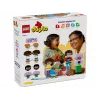 Zabawka konstrukcyjna LEGO DUPLO 10423 zestaw z figurkami do zbudowania, 71 elementów, dla dzieci od 3 lat, wysokość figurek 260 mm