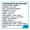 Klocki Messerschmitt Me 163B Comet 543 klocki