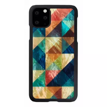 Etui na smartfona iKins dla iPhone 11 Pro Max — Mosaic Czarny etui ochronne