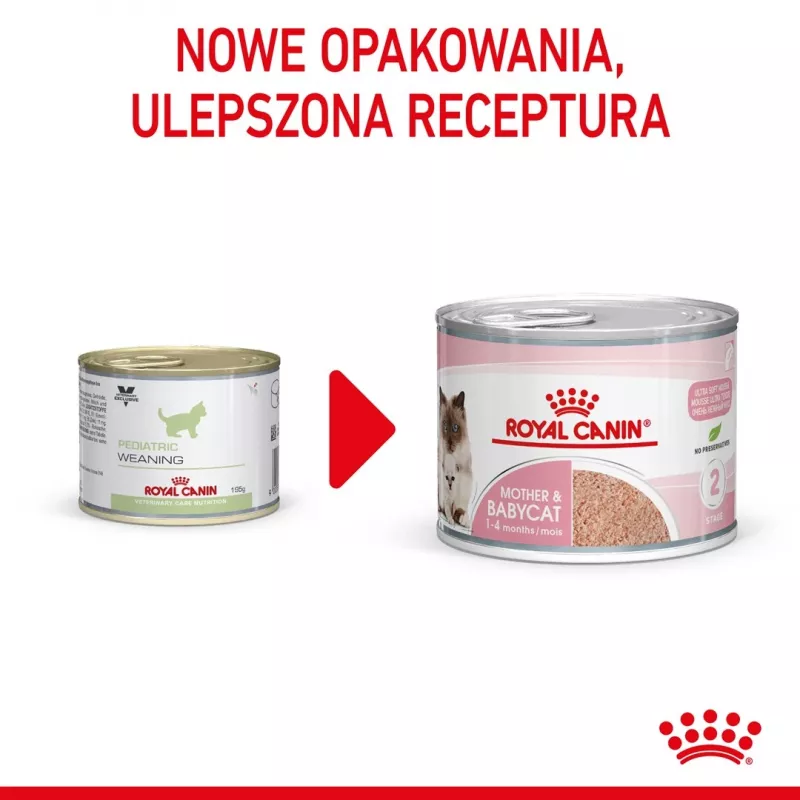 Royal Canin BABYCAT INSTINCTIVE - mokra karma dla kotów - 195 g