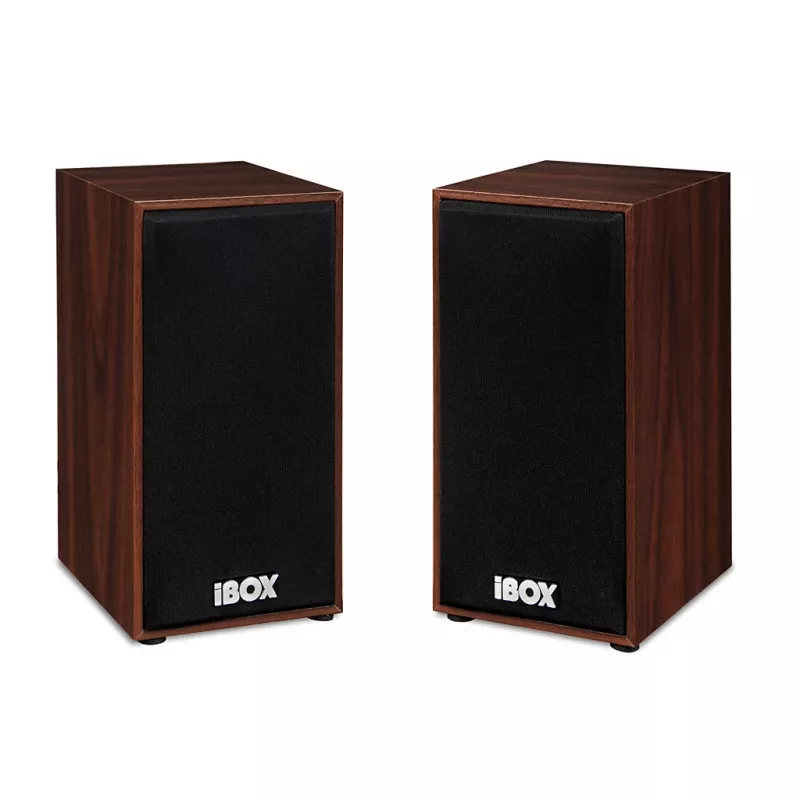 Głośnik IBOX IGLSP1 przewodowy 2.0 głośnik biurkowy 10 W Cherry