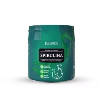HOLISTA Spirulina - suplementy dla psów i kotów - 100g