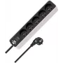 Power Extension Brennenstuhl 1153254520 5m 5 AC Outlets Indoor Czarny biały