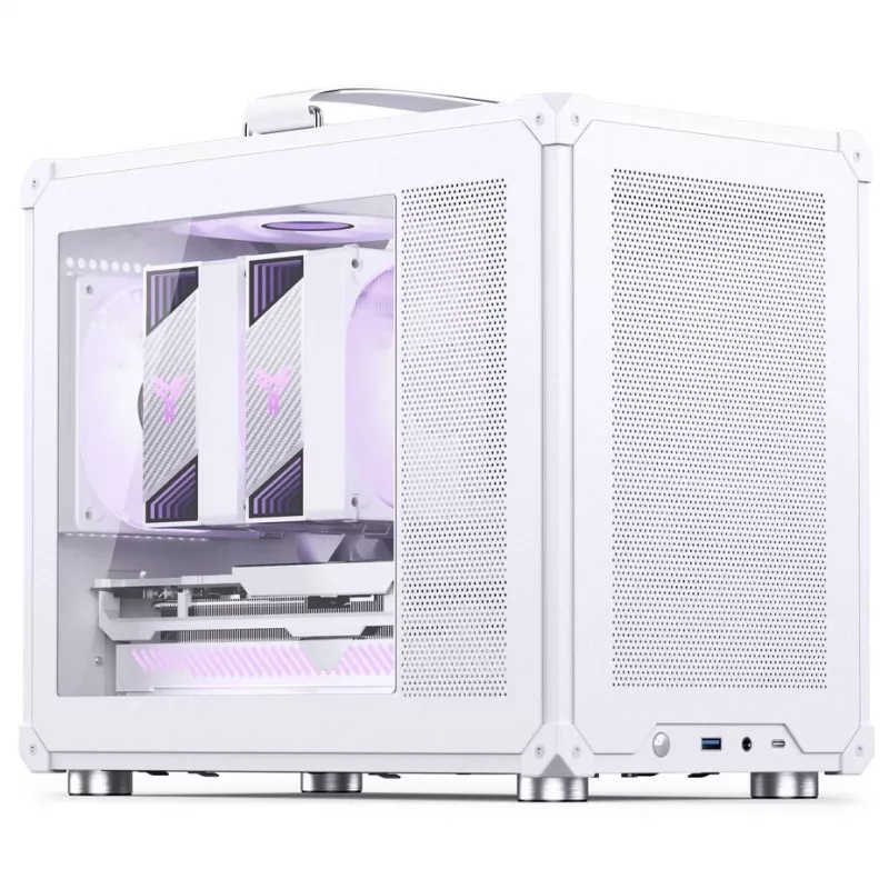 Jonsbo C6 MAX obudowa PC, mini obudowa, Micro-ATX, Szkło Hartowane - Wei