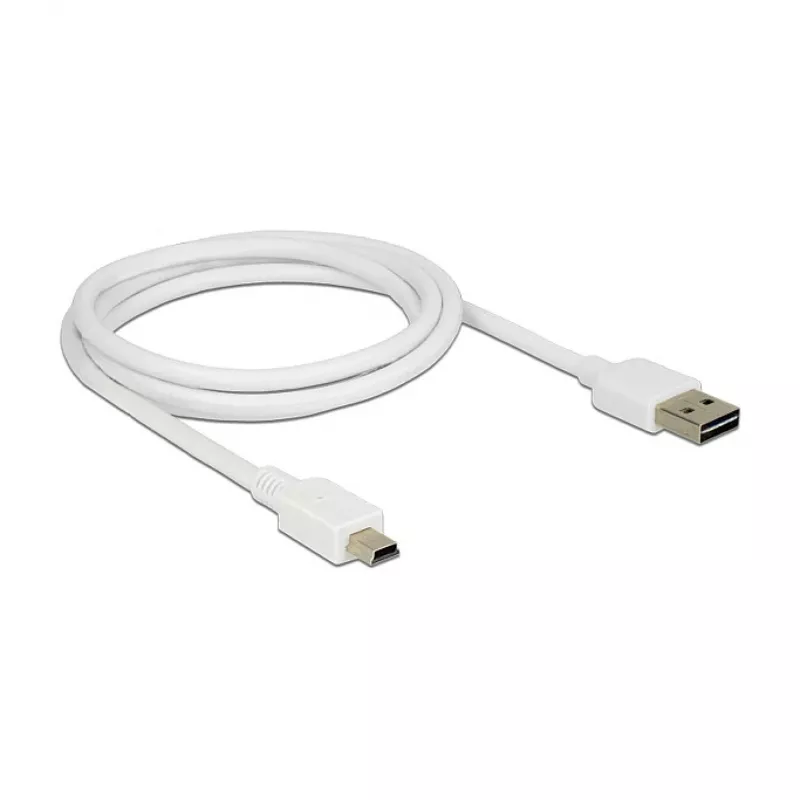 Kabel USB DeLOCK 1m USB2.0-A/USB2.0 Mini-B 85157