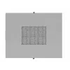Szafa rack LANBERG FF01-8047-12SL 47U 800x1000 mm szara z przednimi i tylnymi drzwiami szklanymi oraz miejscem na panel LCD