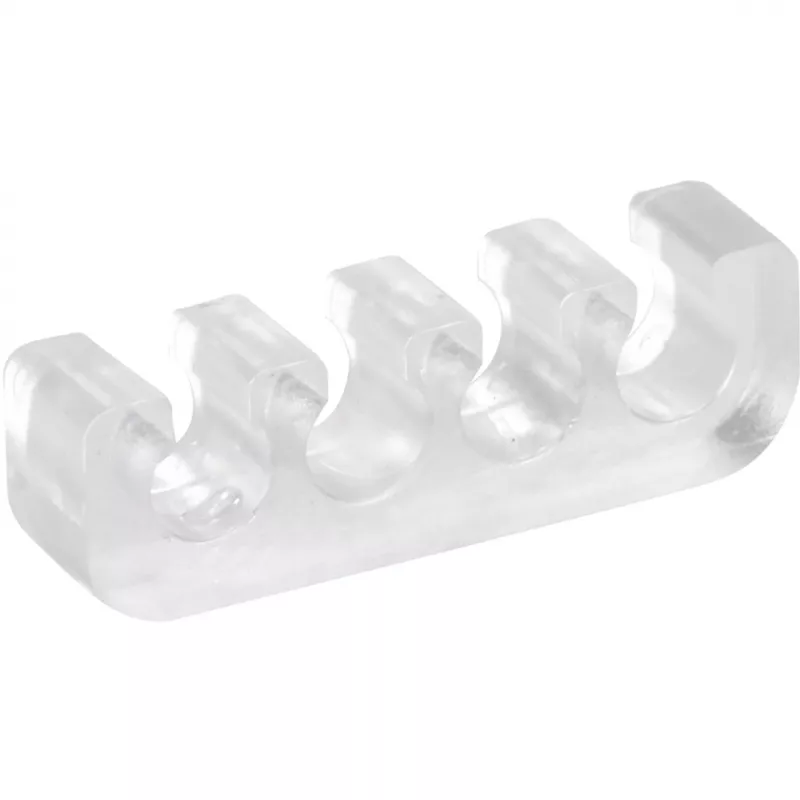 SilverStone SST-PP09, zestaw grzebieni do kabli, przezroczysty
