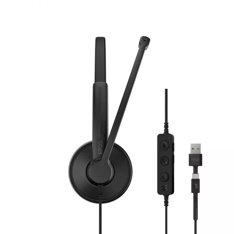 Zestaw słuchawkowy EPOS IMPACT 100 MS Stereo USB-C+A