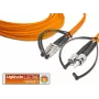 Lightwin Wysokiej Jakości Dupleksowy Kabel Patchcord Światłowodowy, MM OM2, LC - ST Kabel Patchcord Światłowodowy (LDP-50 LC-ST 15.0 OM2)