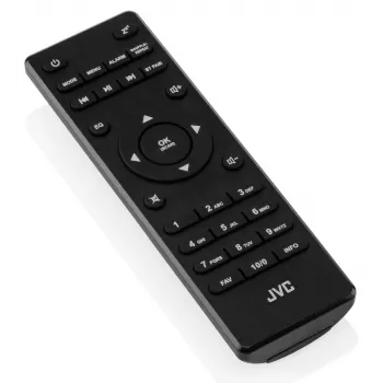 Internet Radio JVC RA-E981B — Wi‑Fi & Bluetooth streaming, DAB+, FM, 2x5W, 40 presets, USB, AUX, LCD display