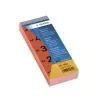Samoprzylepne bloczki numeryczne HERMA 1-500 Czerwone 28x56 mm