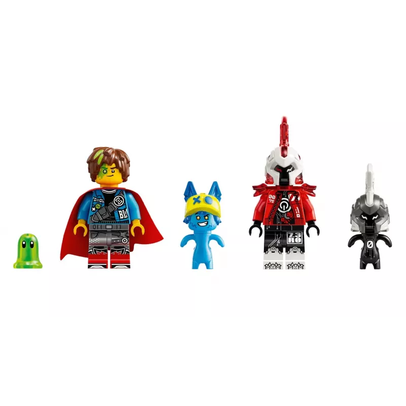 Klocki konstrukcyjne LEGO 71492 Dreamzz Zestaw z ognistym kameleonem Mateo, model z klocków do kreatywnego budowania