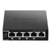 Przełącznik sieciowy D-Link DGS-1005P/E Niezarządzalny Gigabit Ethernet (10/100/1000) Power over Ethernet (PoE) Czarny