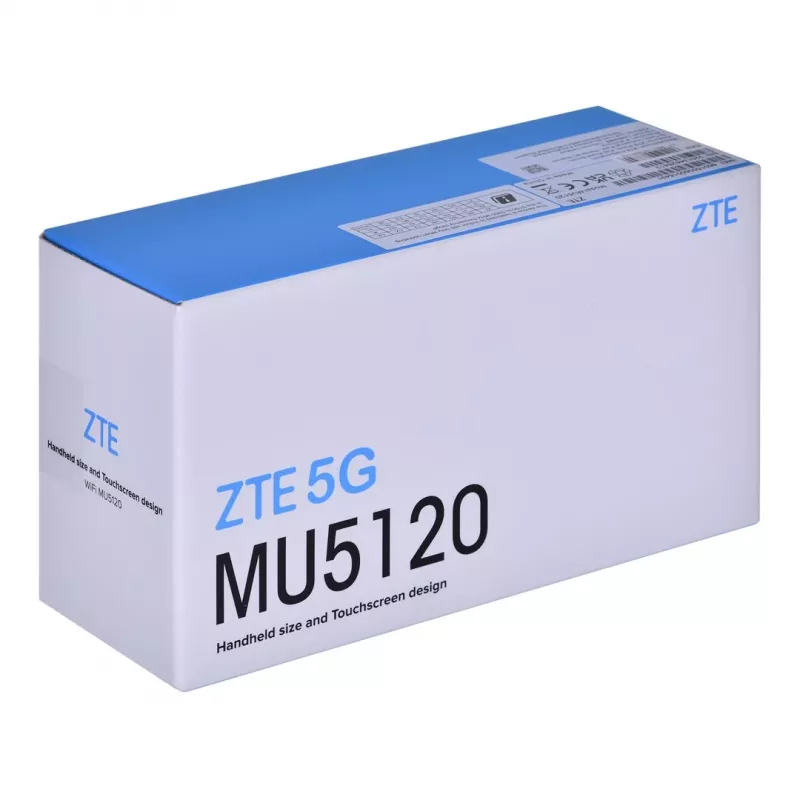 Modem komórkowy ZTE MU5120 5G — ekran dotykowy, bateria 9800 mAh, Qualcomm SDX62, dwuzakresowe Wi‑Fi, do 64 urządzeń