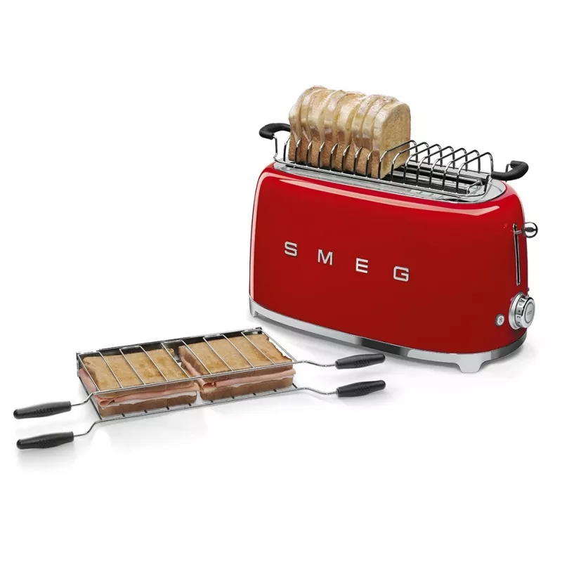 Toster Smeg 50's Style TSF02RDEU Czerwony