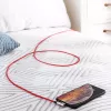 Kabel USB do Lightning Aukey CB-AL01 Czerwony — Plecionka Nylonowa, Złącze Lightning do Urządzeń Apple