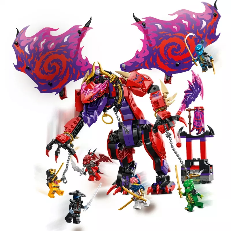 LEGO NINJAGO 71832 Smok Chaosu Thunderfang