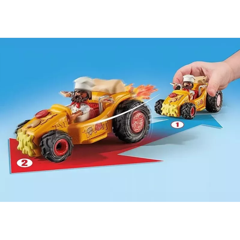 Zestaw Figurka Wyścigowa Funstars 71634: Pizza