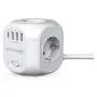 RealPower PowerBox 431 Listwa zasilająca 1,8 m 4 gniazda AC Wewnętrzna Biała