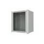 19-calowa szafa rack naścienna Pro 12U 600 x 450 x 645mm - Biała