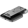 SATECHI 3-w-1 składana podstawka ładująca bezprzewodowo Qi2 (Space Gray) z wtyczkami typu A, C, G