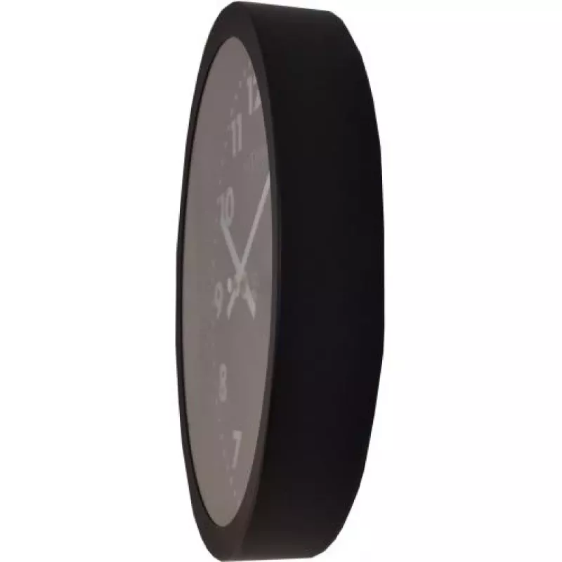 Zegar ścienny NeXtime 2906ma Mercure, Ø 25 cm, czarny