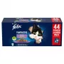 Mokra karma dla kota Purina Nestlé Felix Fantastic Mix w galaretce multipack 44 x 85 g, dla kotów dorosłych, bezglutenowa
