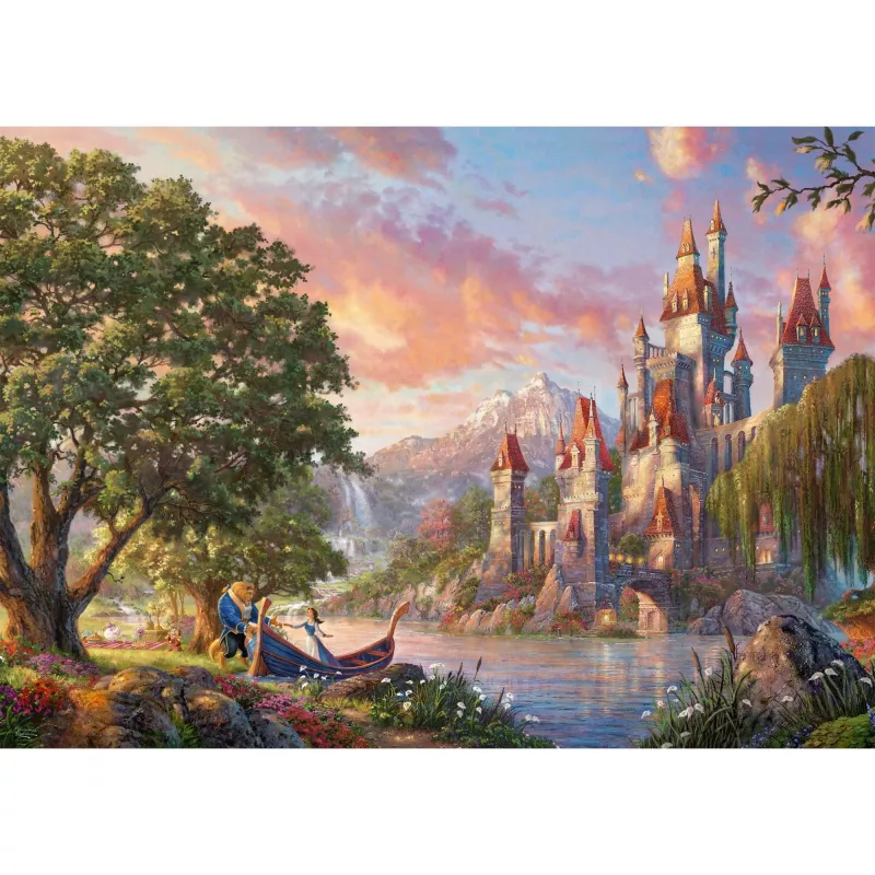 Thomas Kinkade Studios: Belle's Magical World, Puzzle Disney Dreams Collections