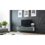 Cama stojak TV VIGO 140 30/140/40 biały/szary połysk